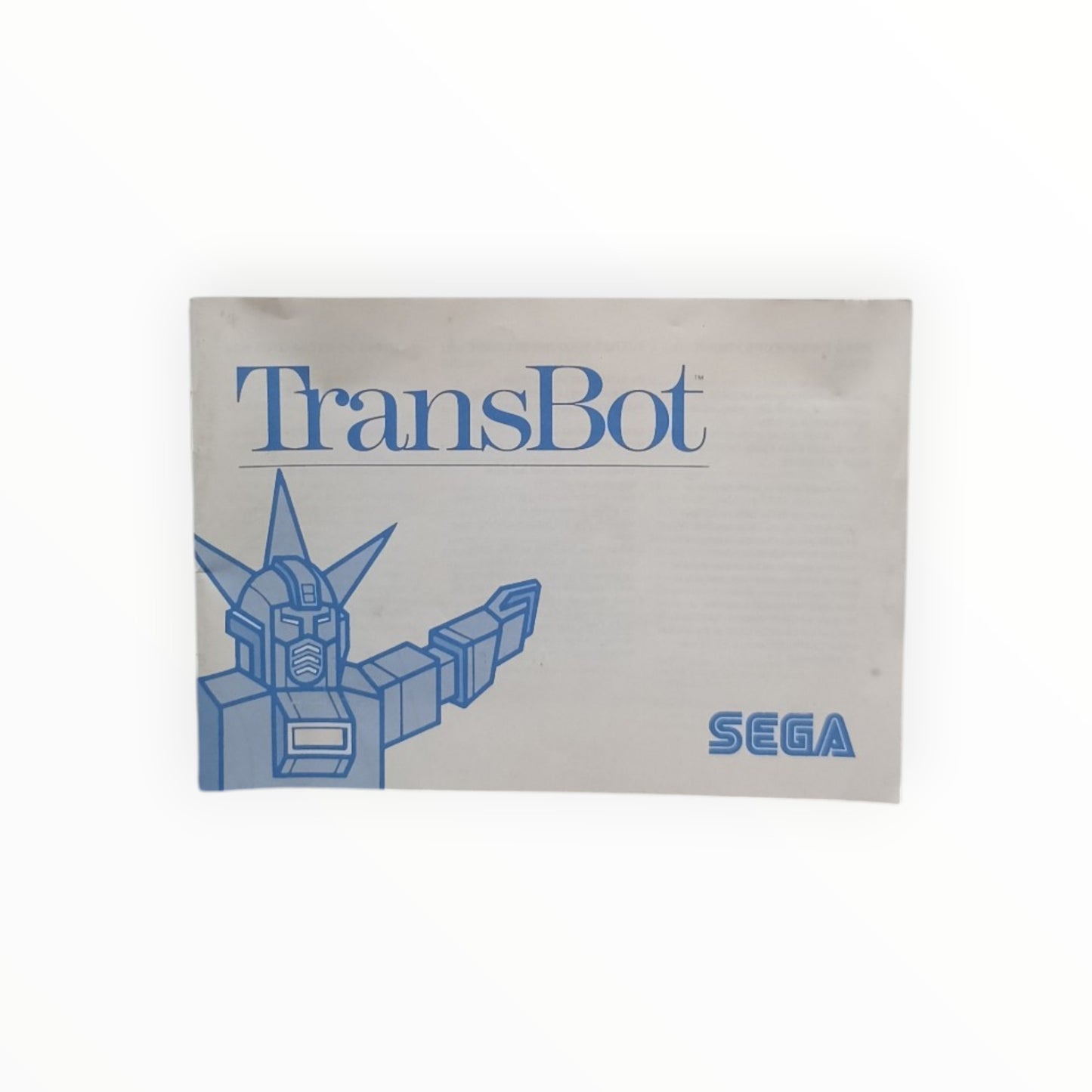 TransBot Notice Sega Master System
