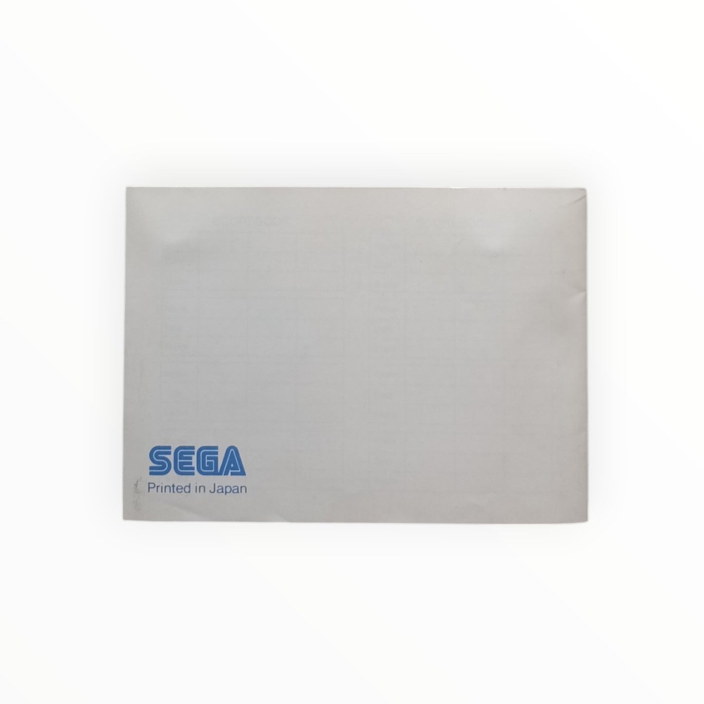 TransBot Notice Sega Master System