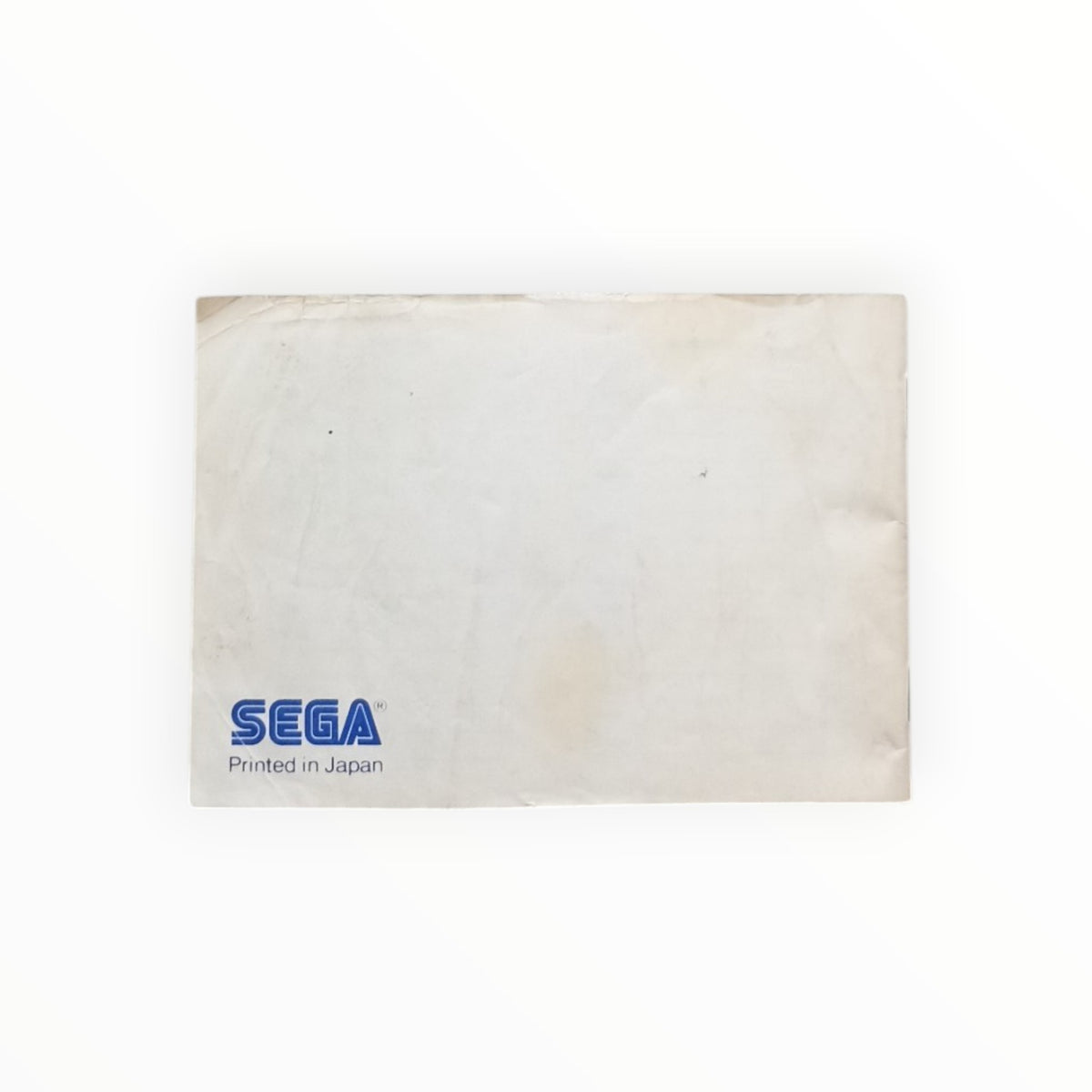 R-Type Notice Sega Master System