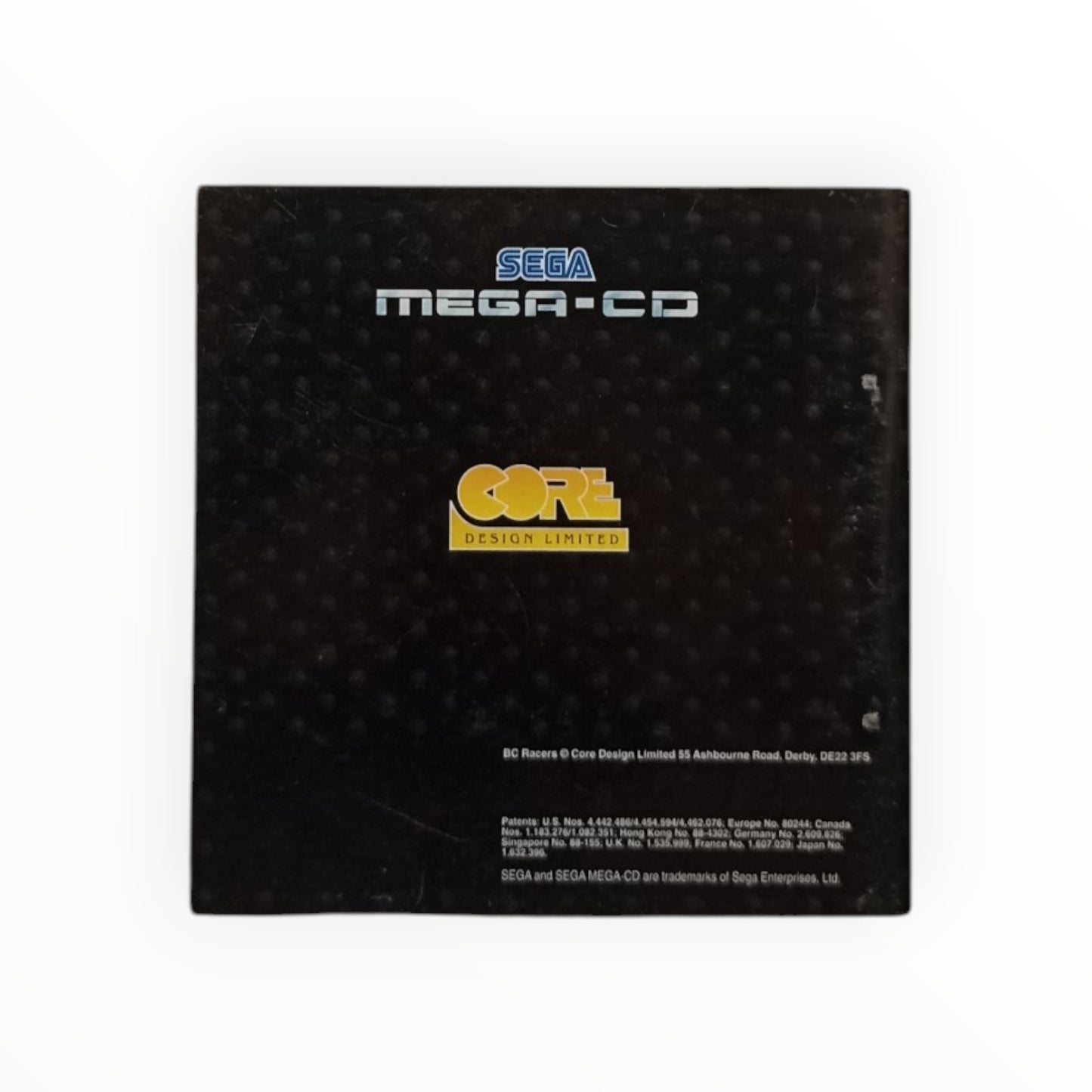 BC Racers Notice Mega CD