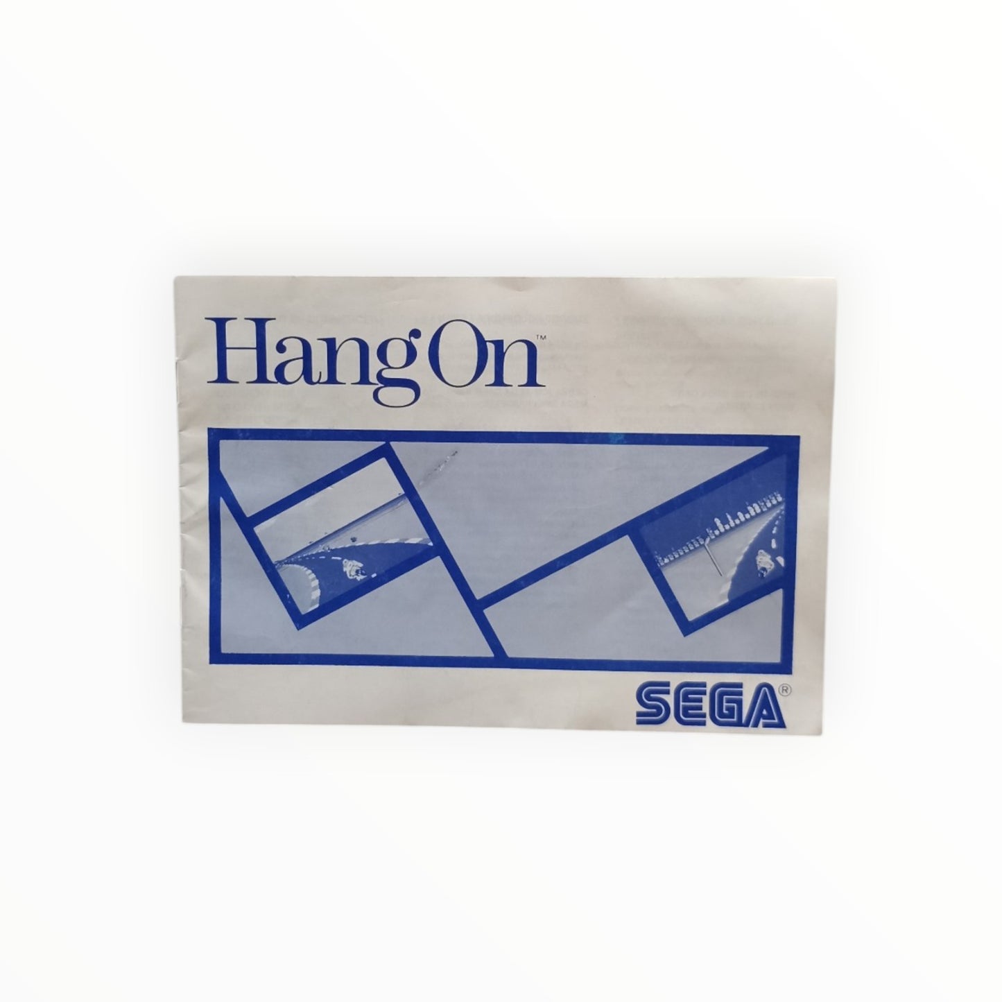 Hang-On Notice Sega Master System