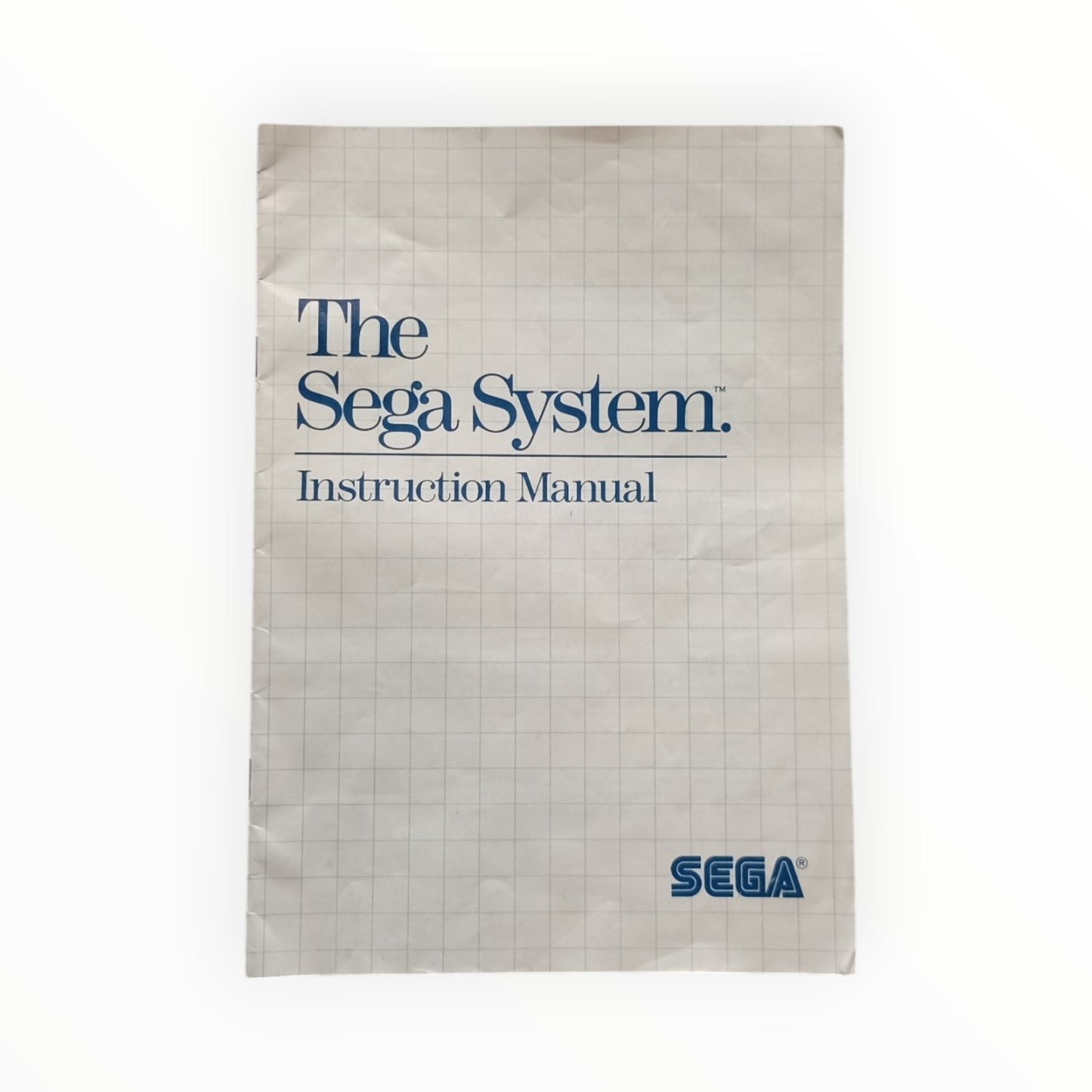 The Sega System Instruction Manual Notice Sega Master System