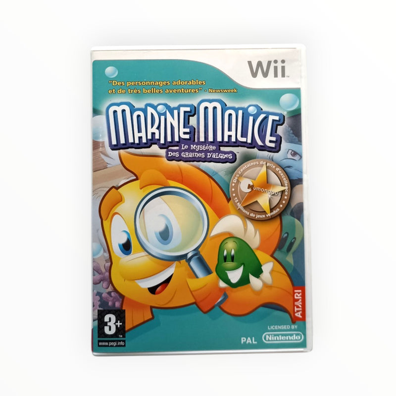 Marine Malice Le Mystère des Graines d'Algues Jeu Wii