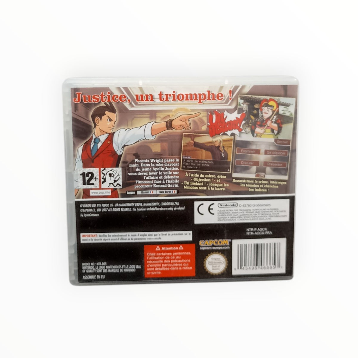 Ace Attorney nintendo DS