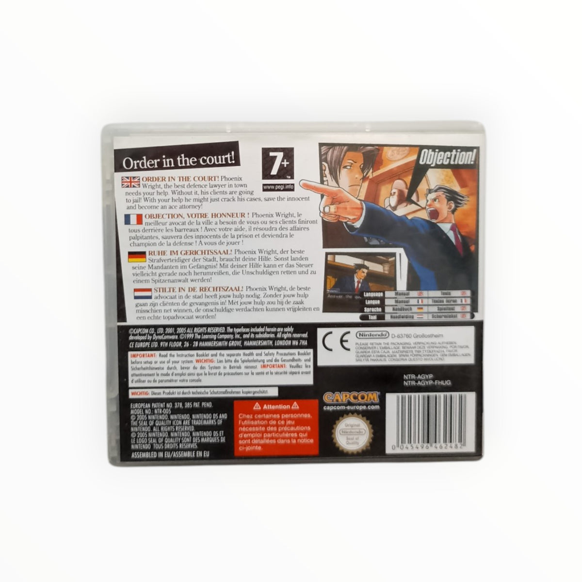 Phoenix Wright nintendo DS