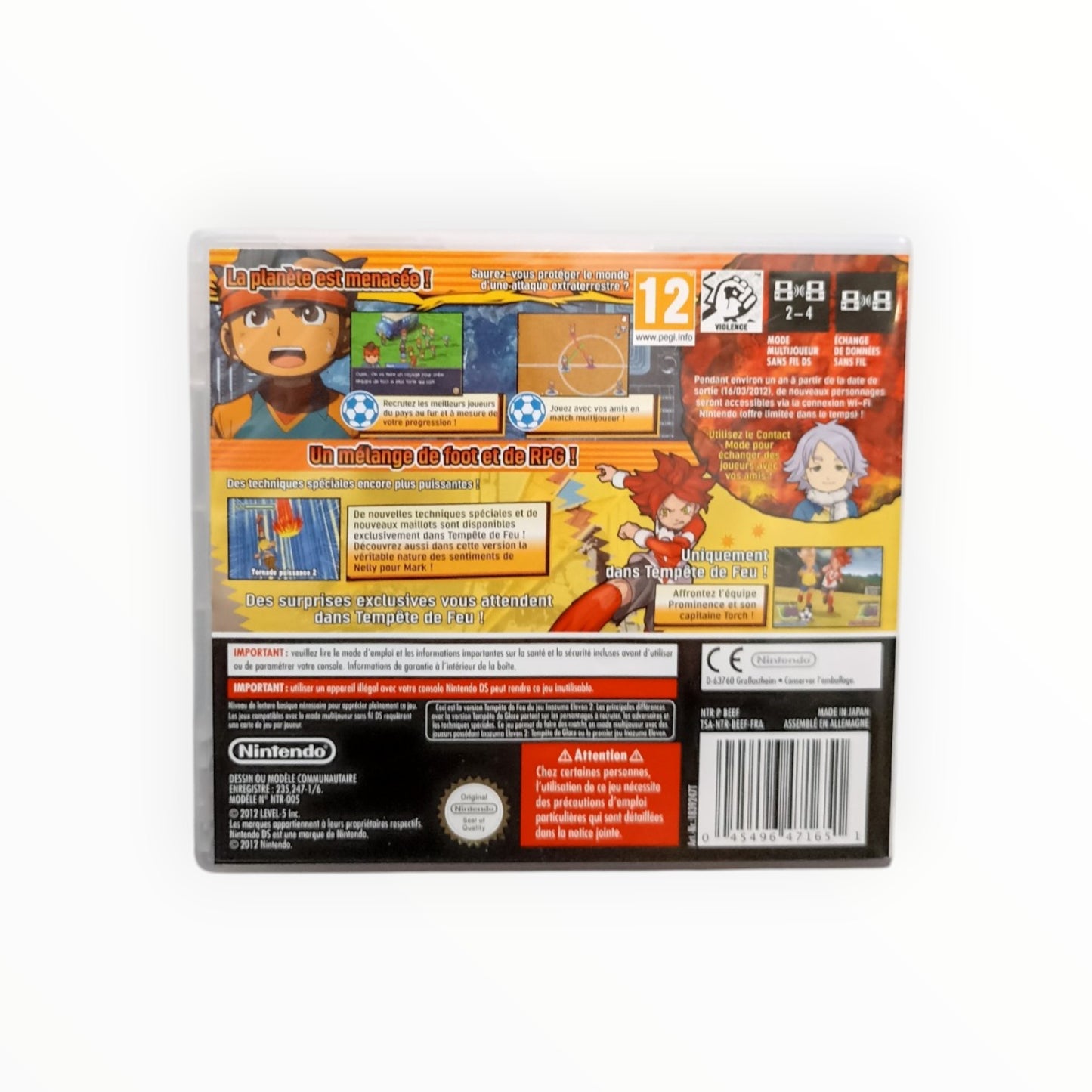 Inazuma Eleven 2 nintendo DS