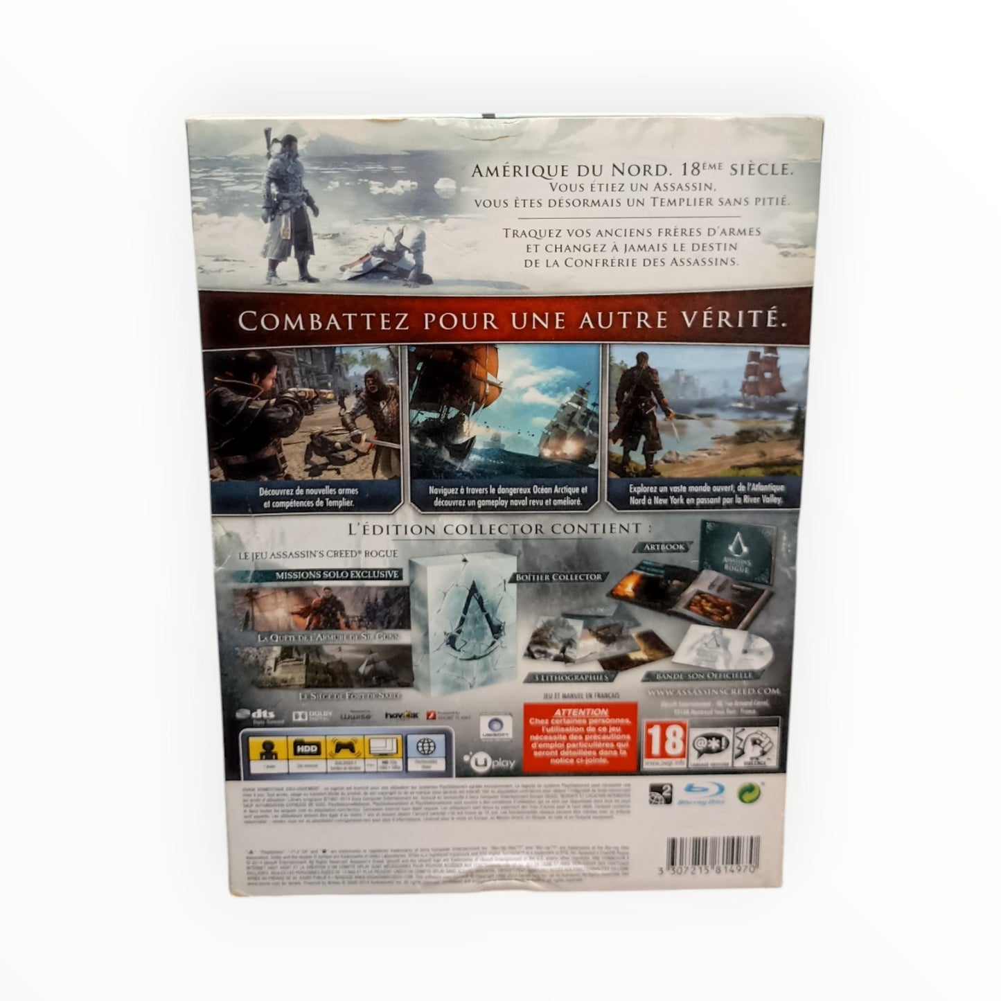 Pack Assassin's Creed Rogue Playstation 3