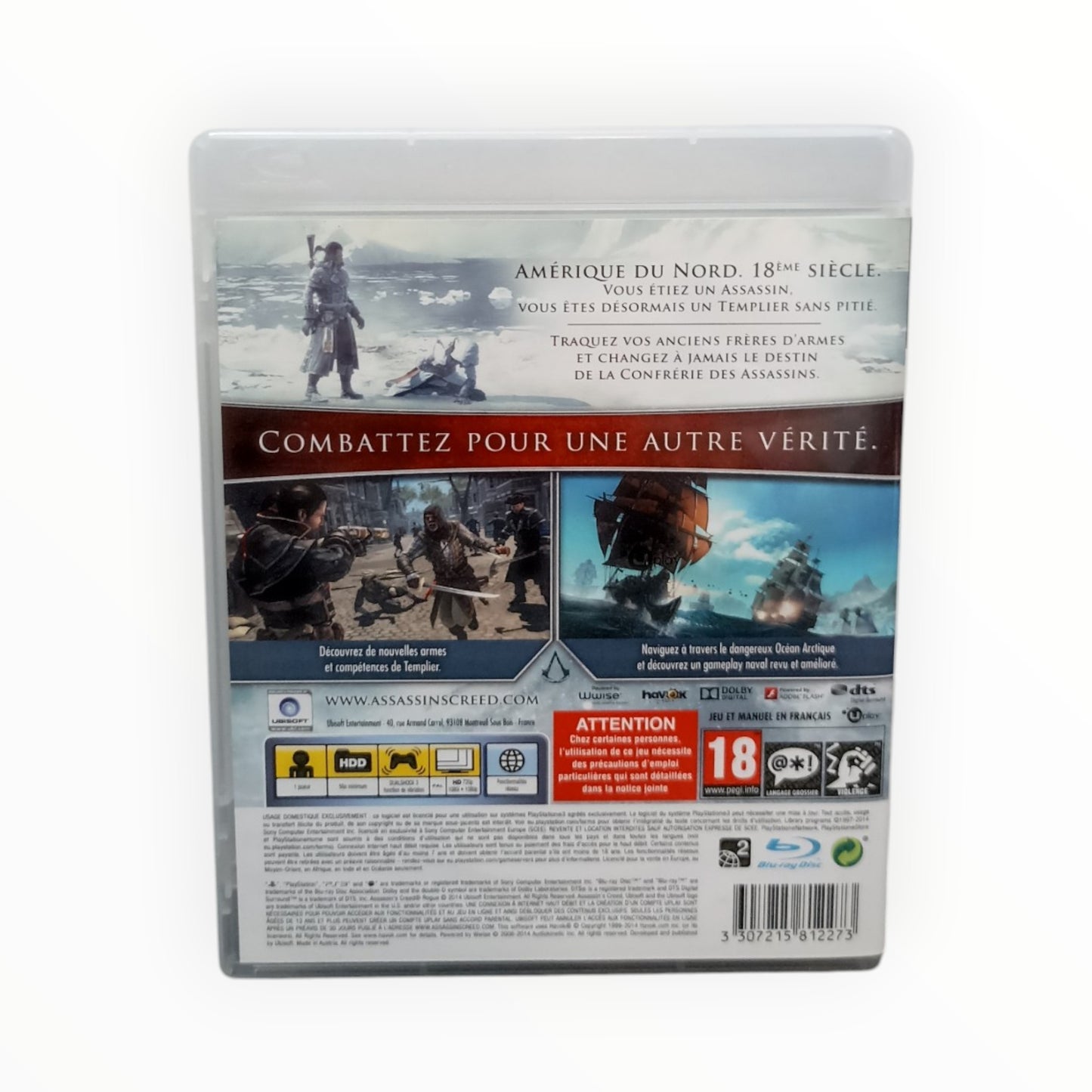 Pack Assassin's Creed Rogue Playstation 3