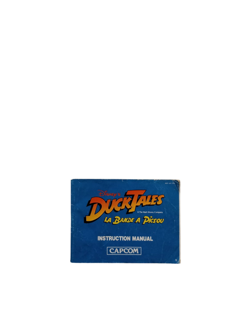 Notice Nintendo NES Ducktales La Bande à Picsou