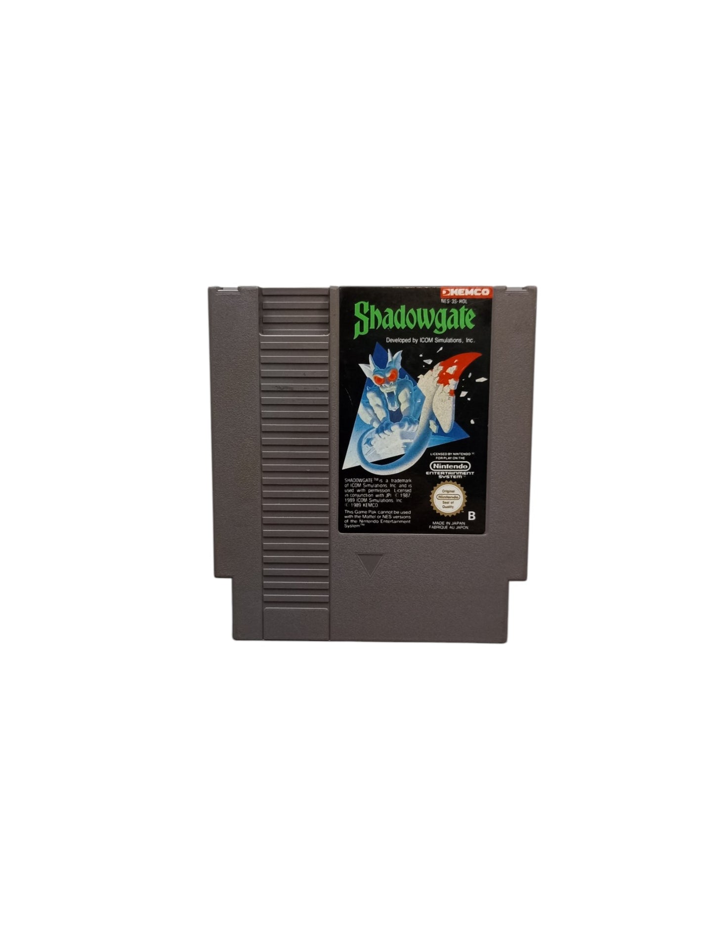 Shadowgate Nintendo Entertainment System NES
