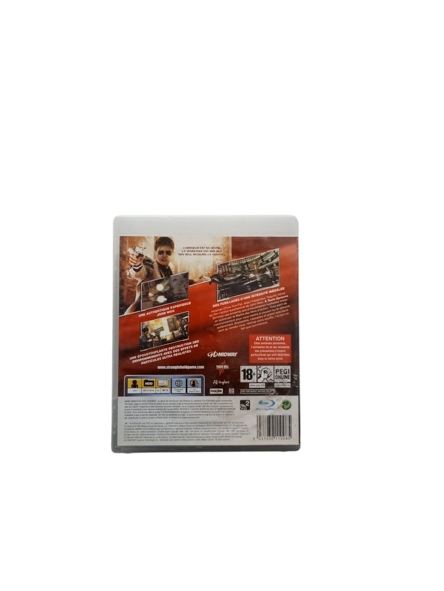 John Woo Presents Stranglehold PlayStation 3 (PS3) complet