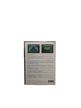 Zaxxon 3-D Sega Master System (SMS) complet