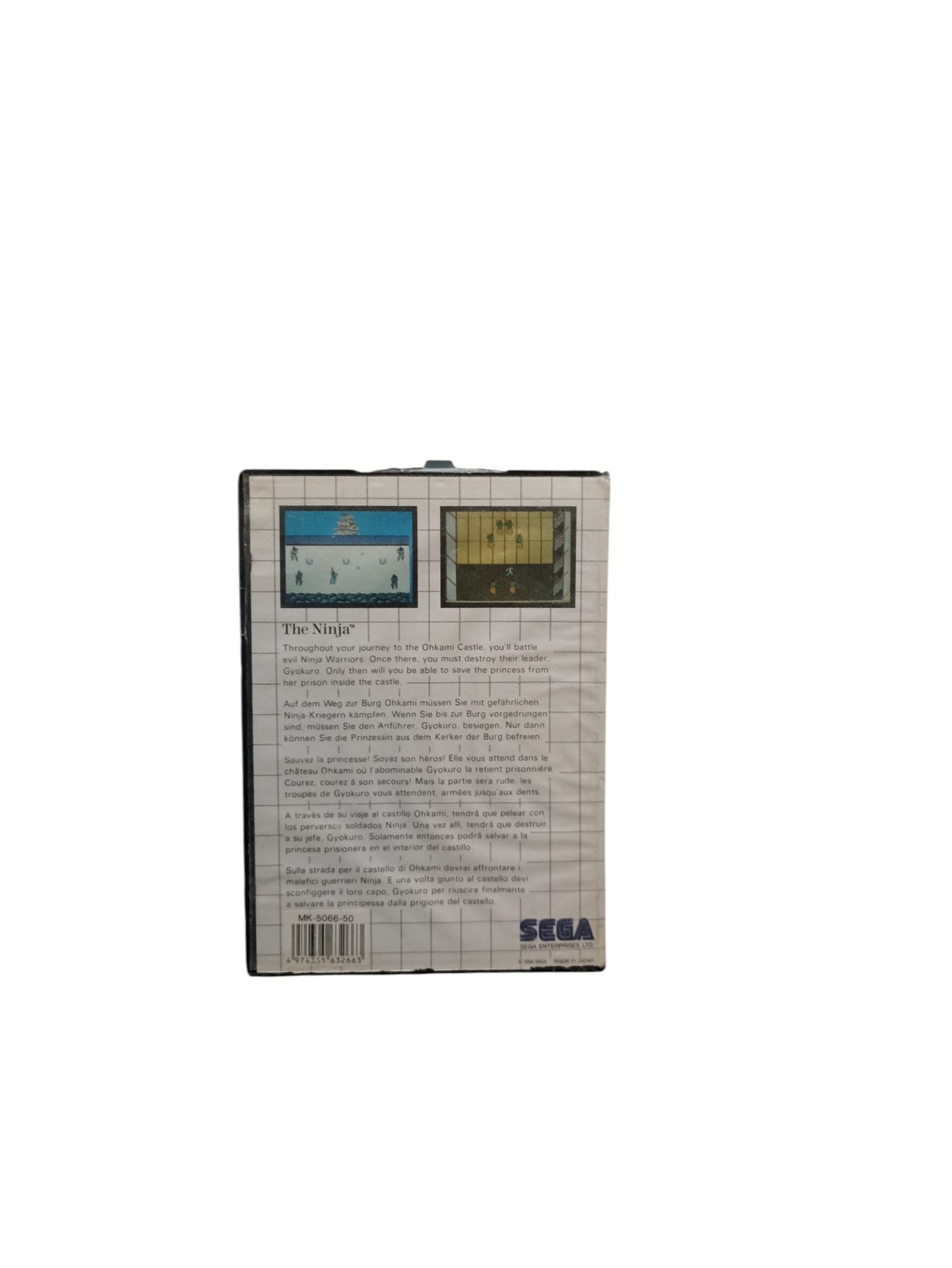 The Ninja Sega Master System (SMS)