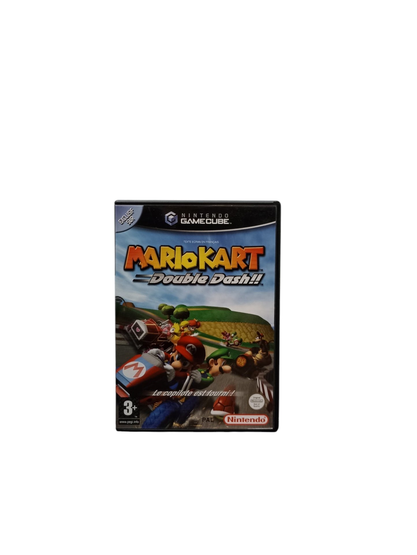 Mario Kart Double Dahs Nintendo GameCube Boite seule avec notice