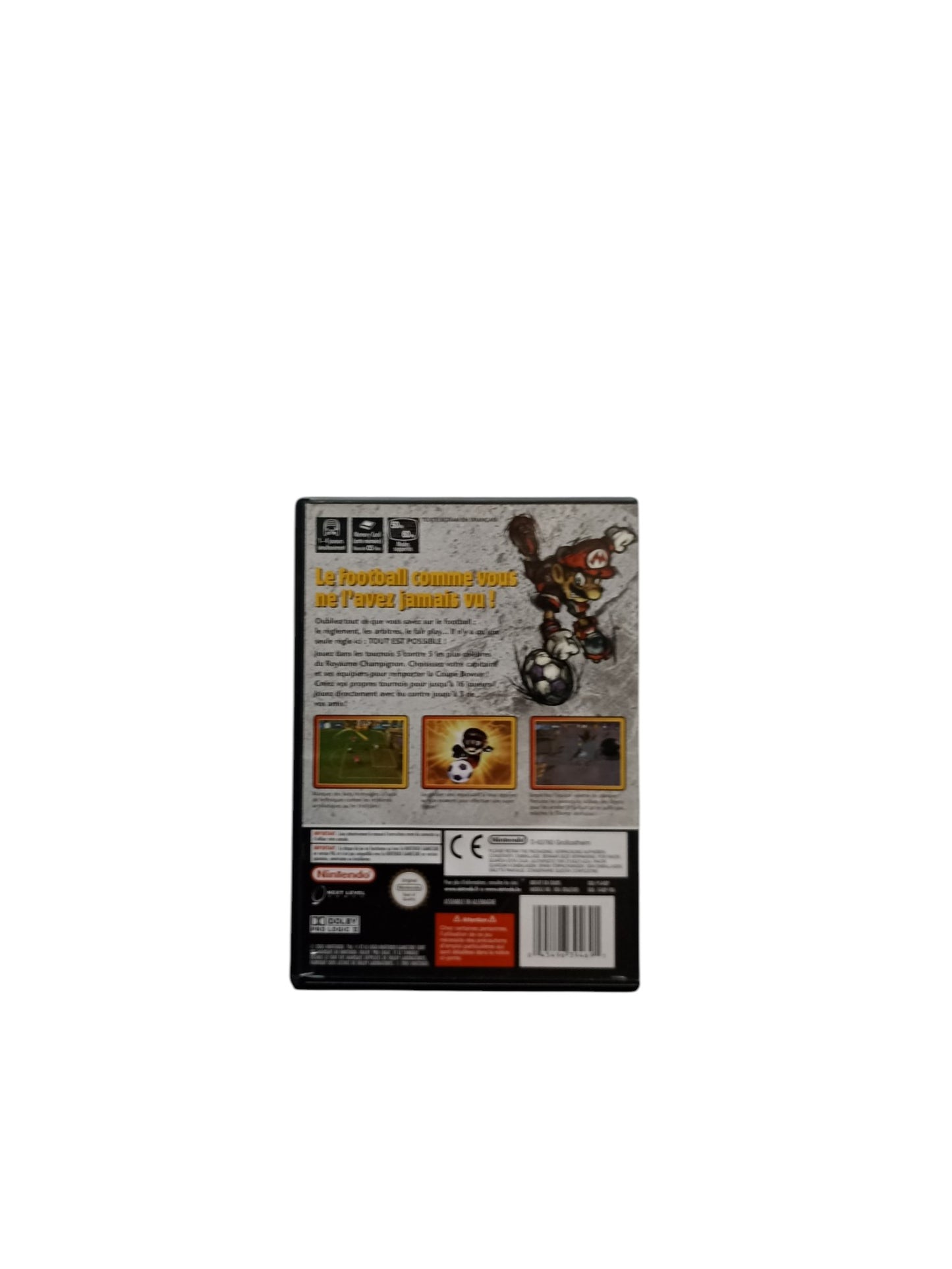 Mario Smash Football nintendo GameCube Boite seule avec notice