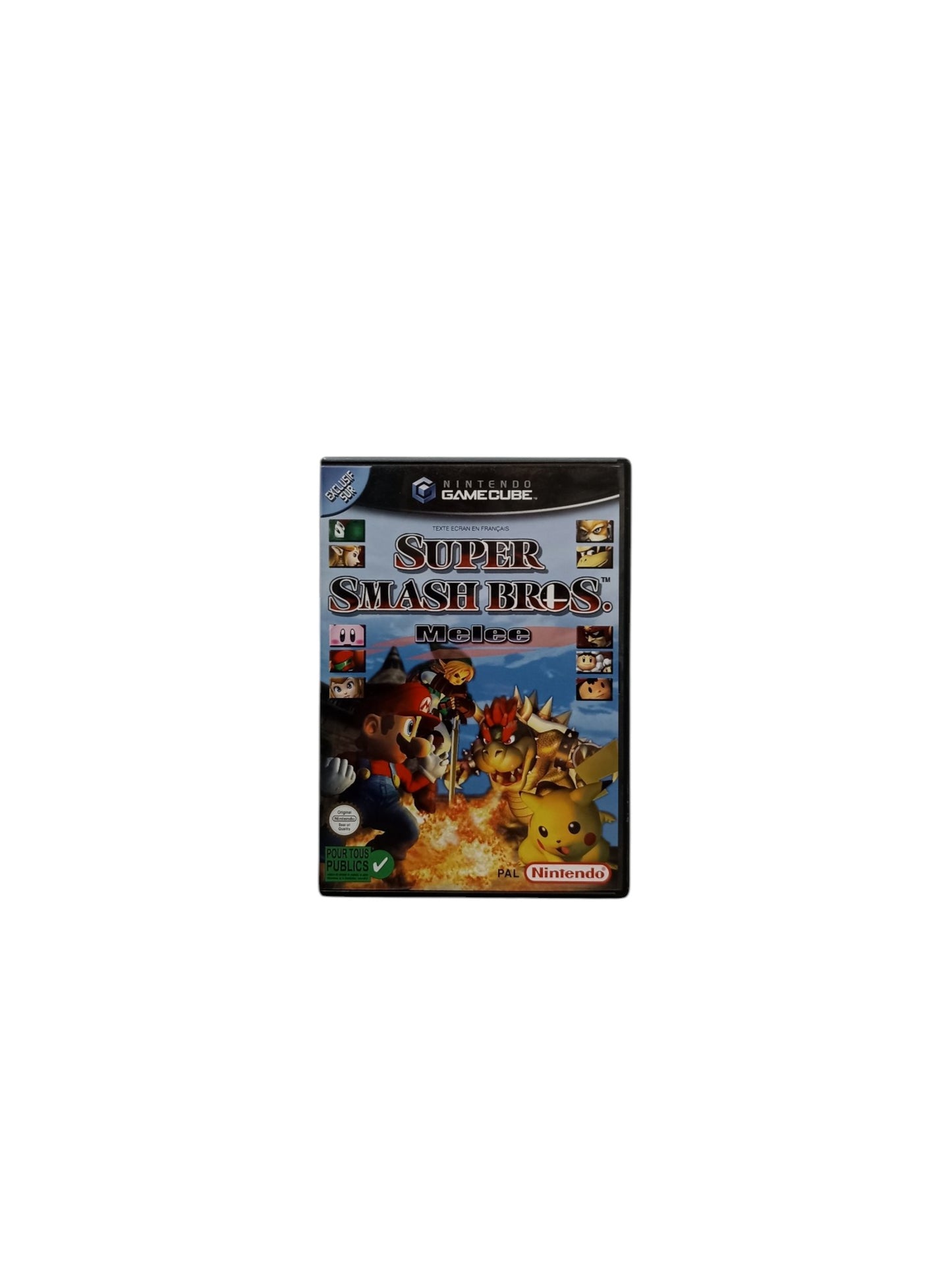 Super Smash bros mélée Nintendo GameCube Boite seule