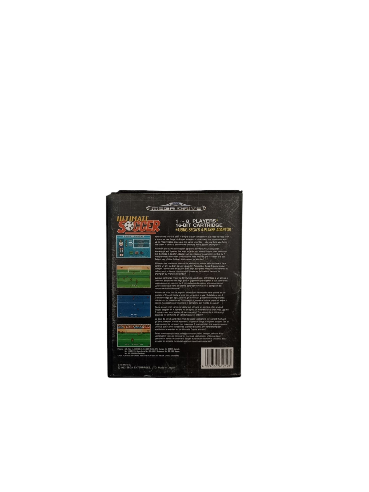 Ultimate Soccer Mega Drive Complet
