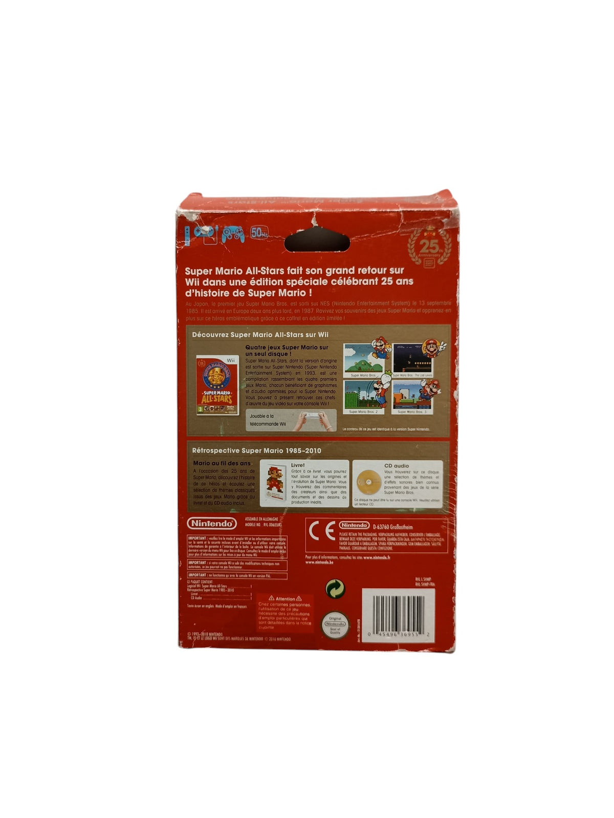 Pack Wii Edition 25th Anniversaire Nintendo Wii