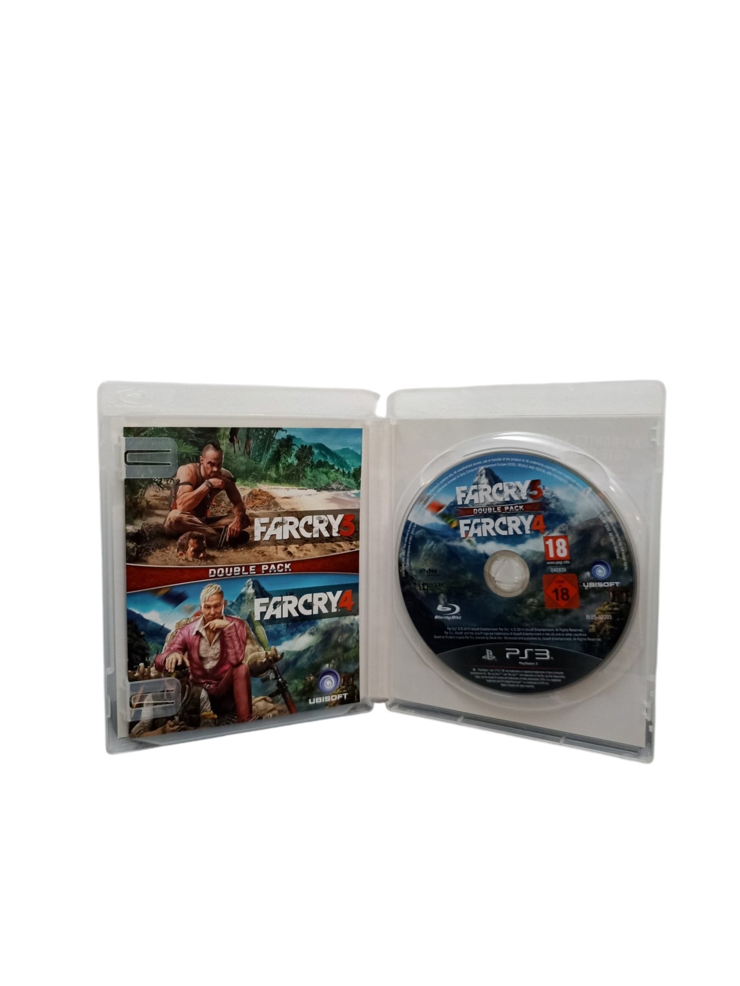 Farcry 3 & Farcry 4 Double Pack Playstation 3 (PS3)