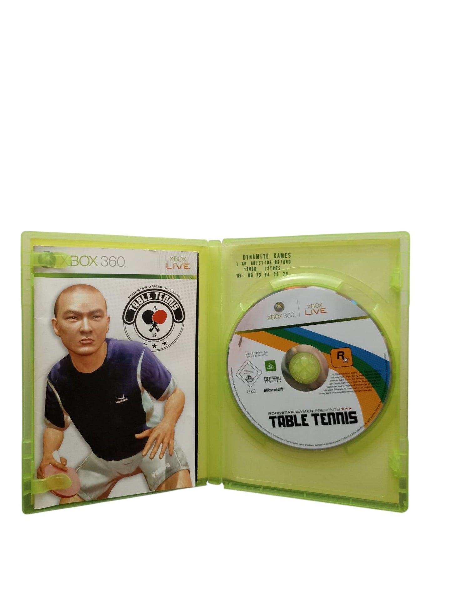 Table tennis Xbox 360 Complet