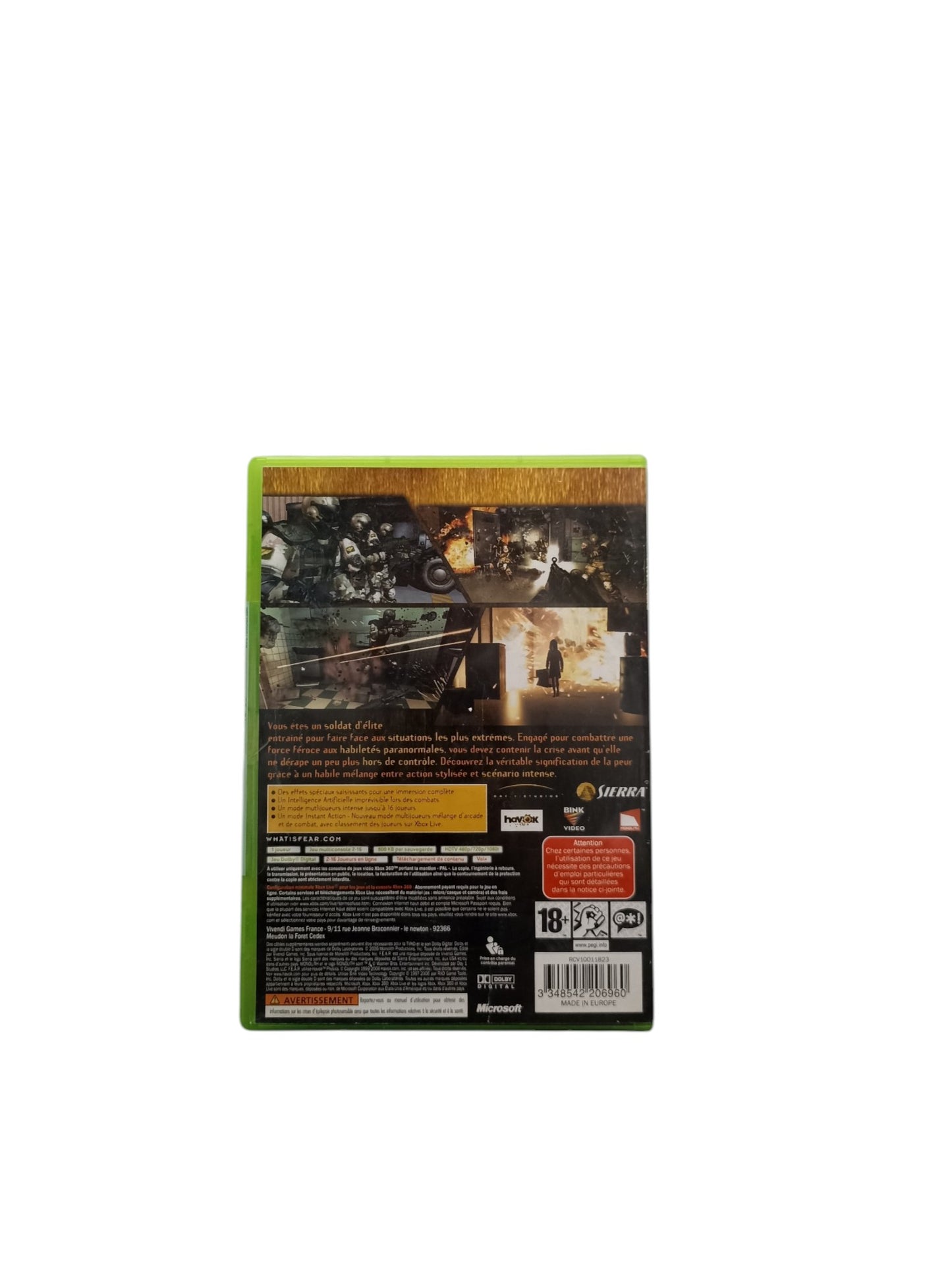 Fear Xbox 360