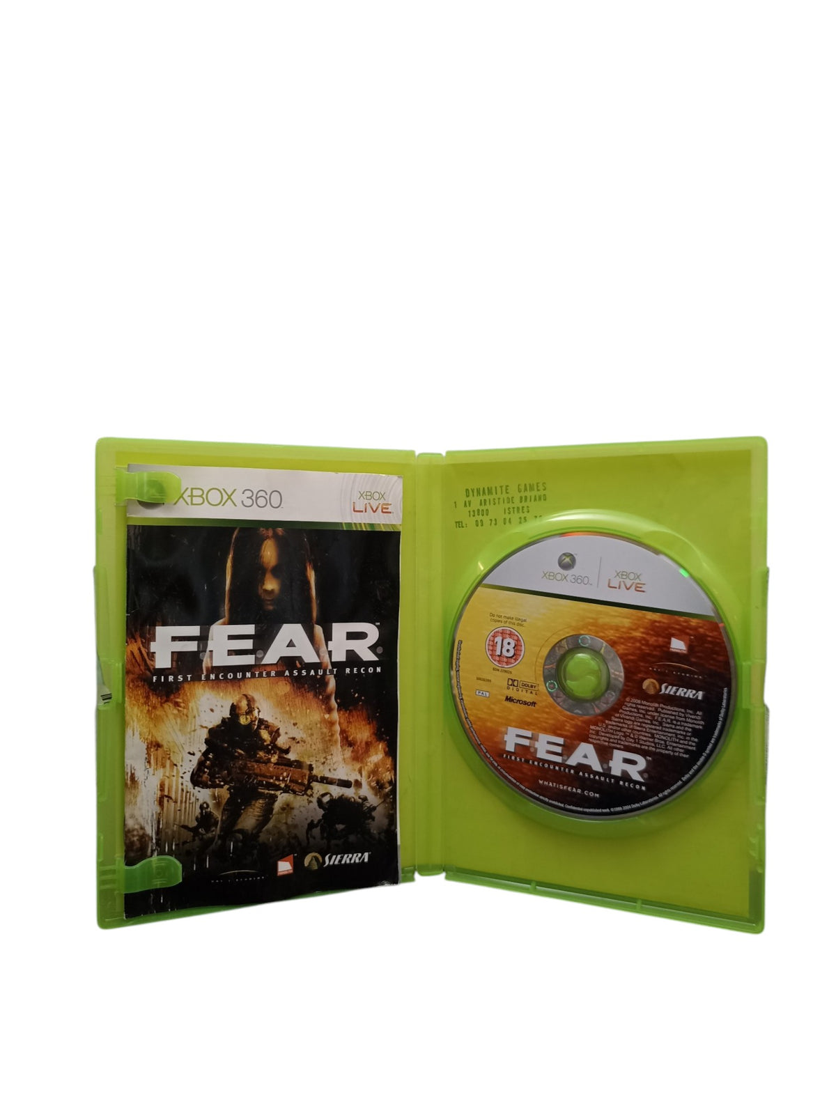 Fear Xbox 360