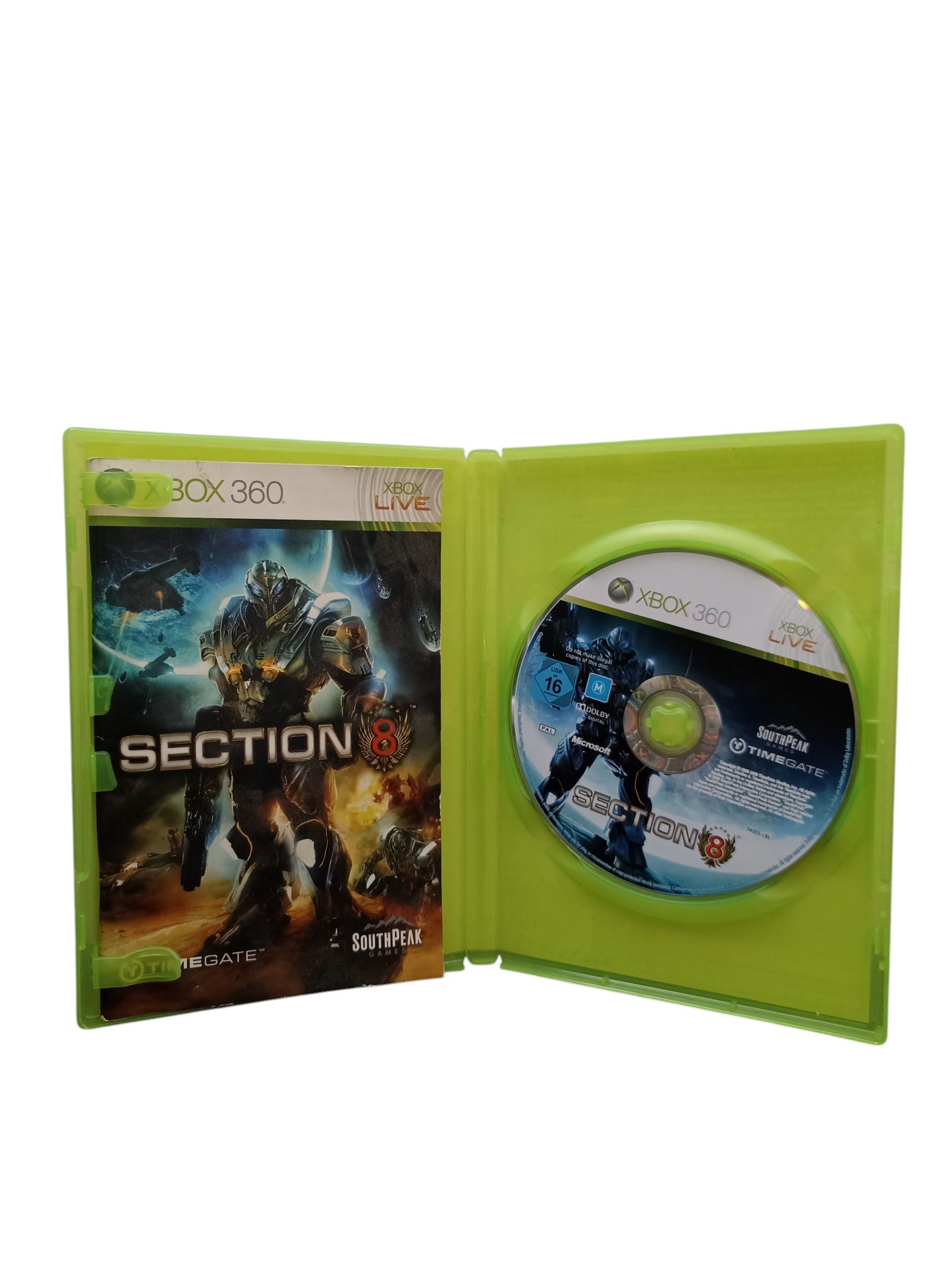 Section 8 Xbox 360 Complet FRA