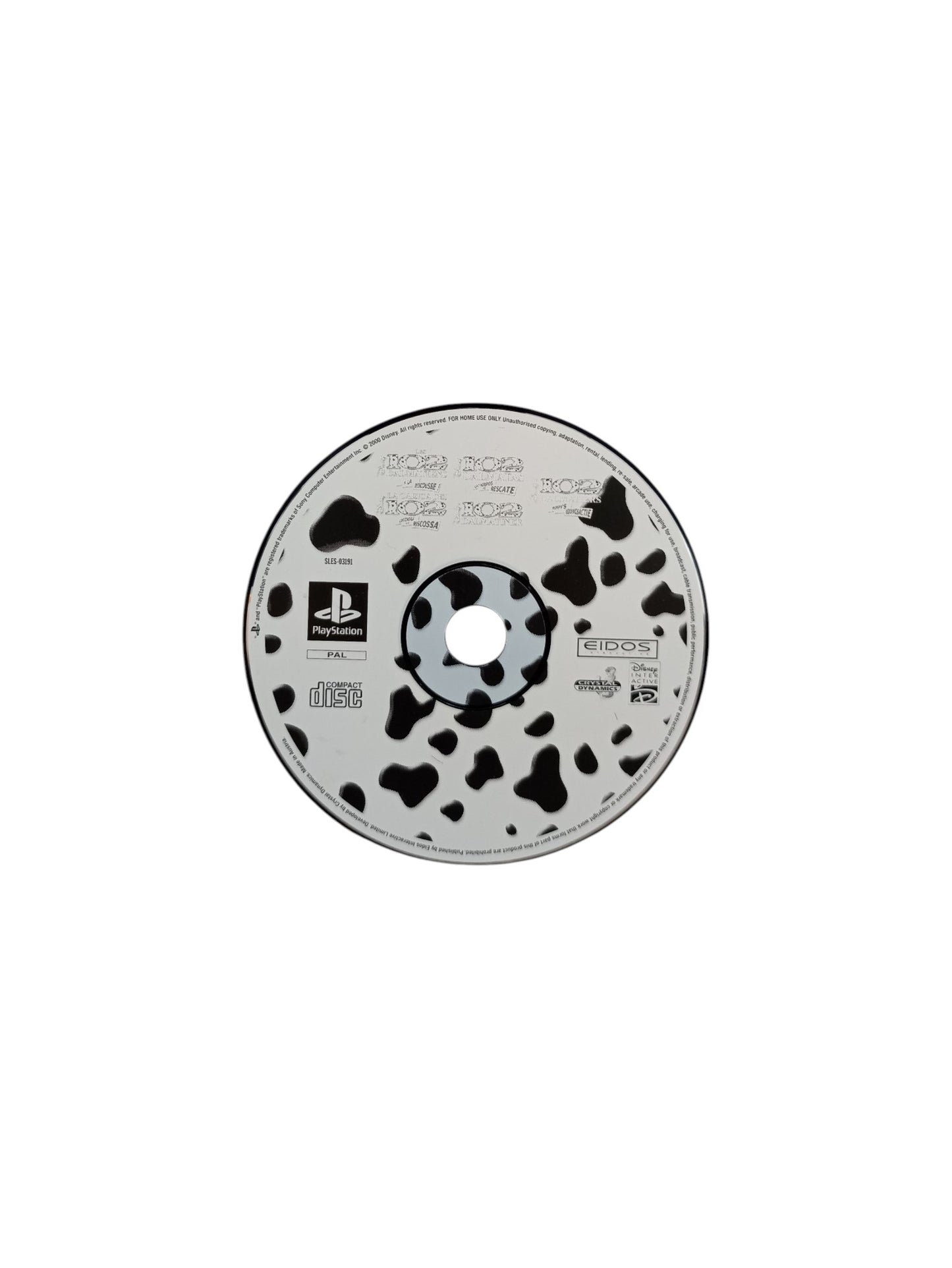 CD Seul 102 Dalmatians Playstation 1 (PS1)