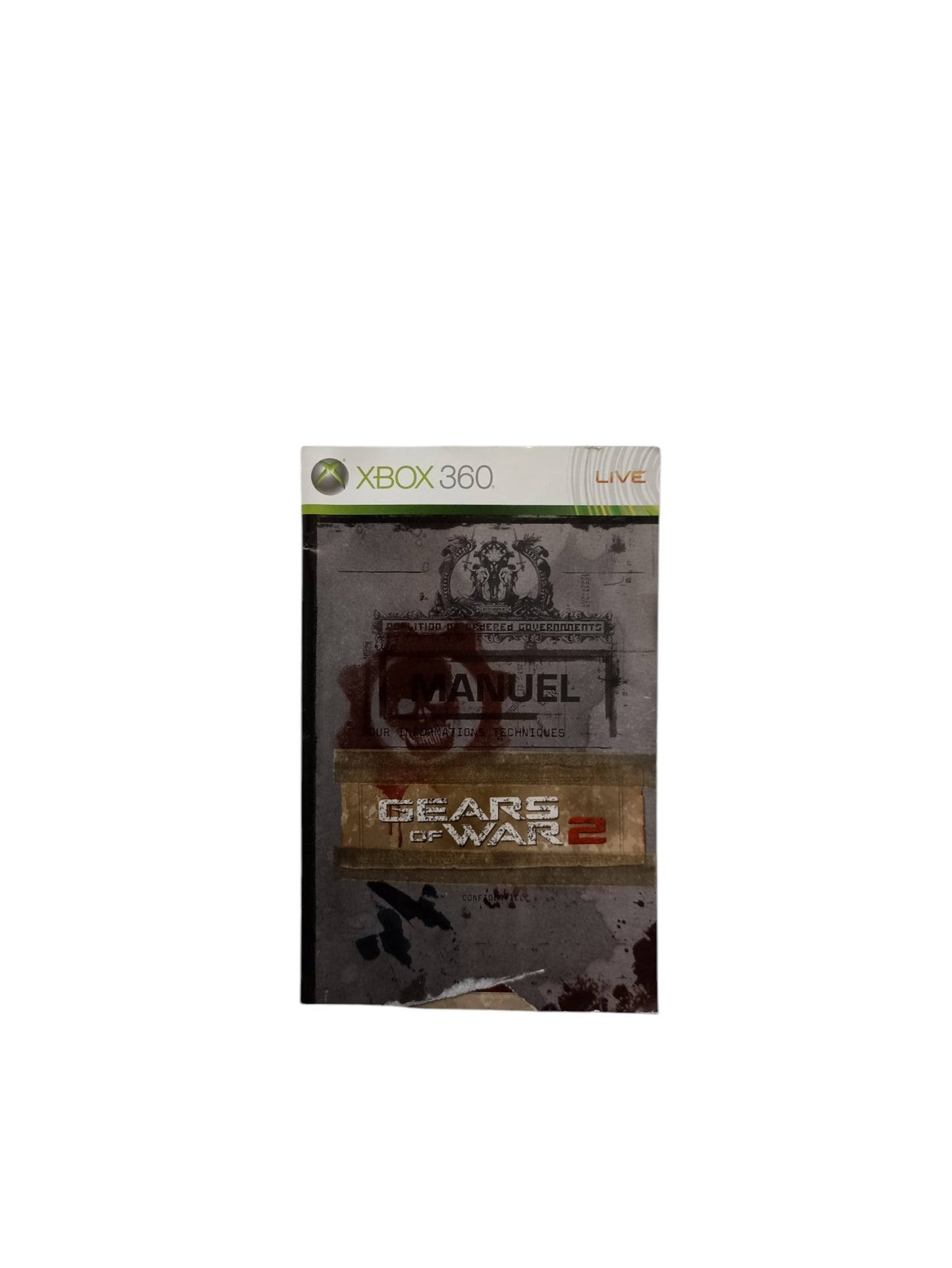 Notice Gears Of War 2 Xbox 360