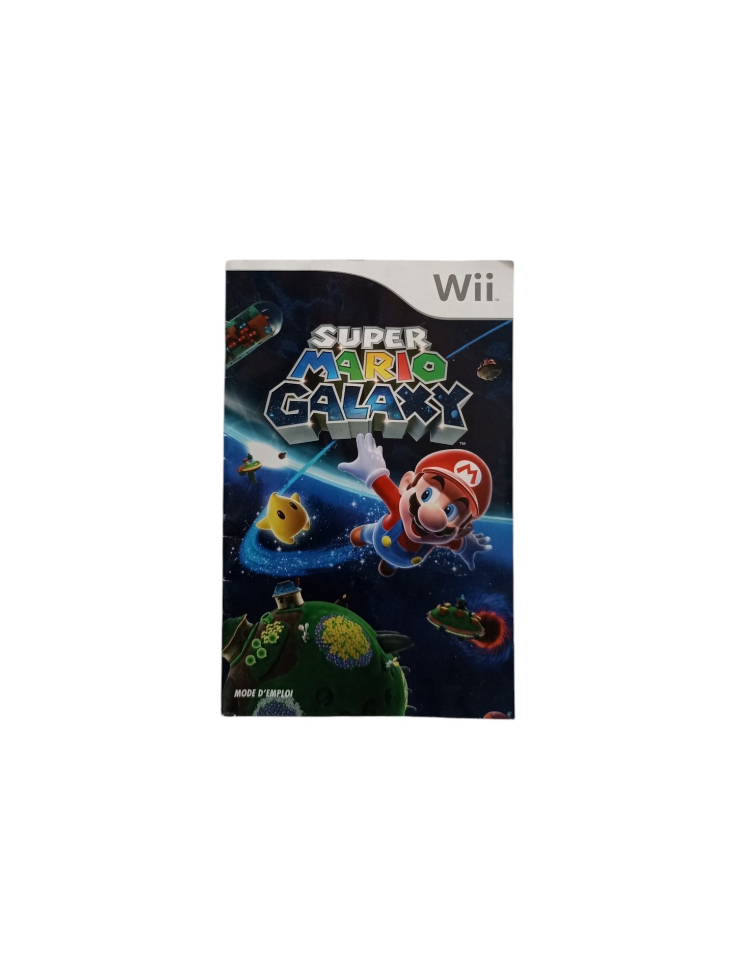 Notice Super Mario Galaxy Nintendo Wii Version Française