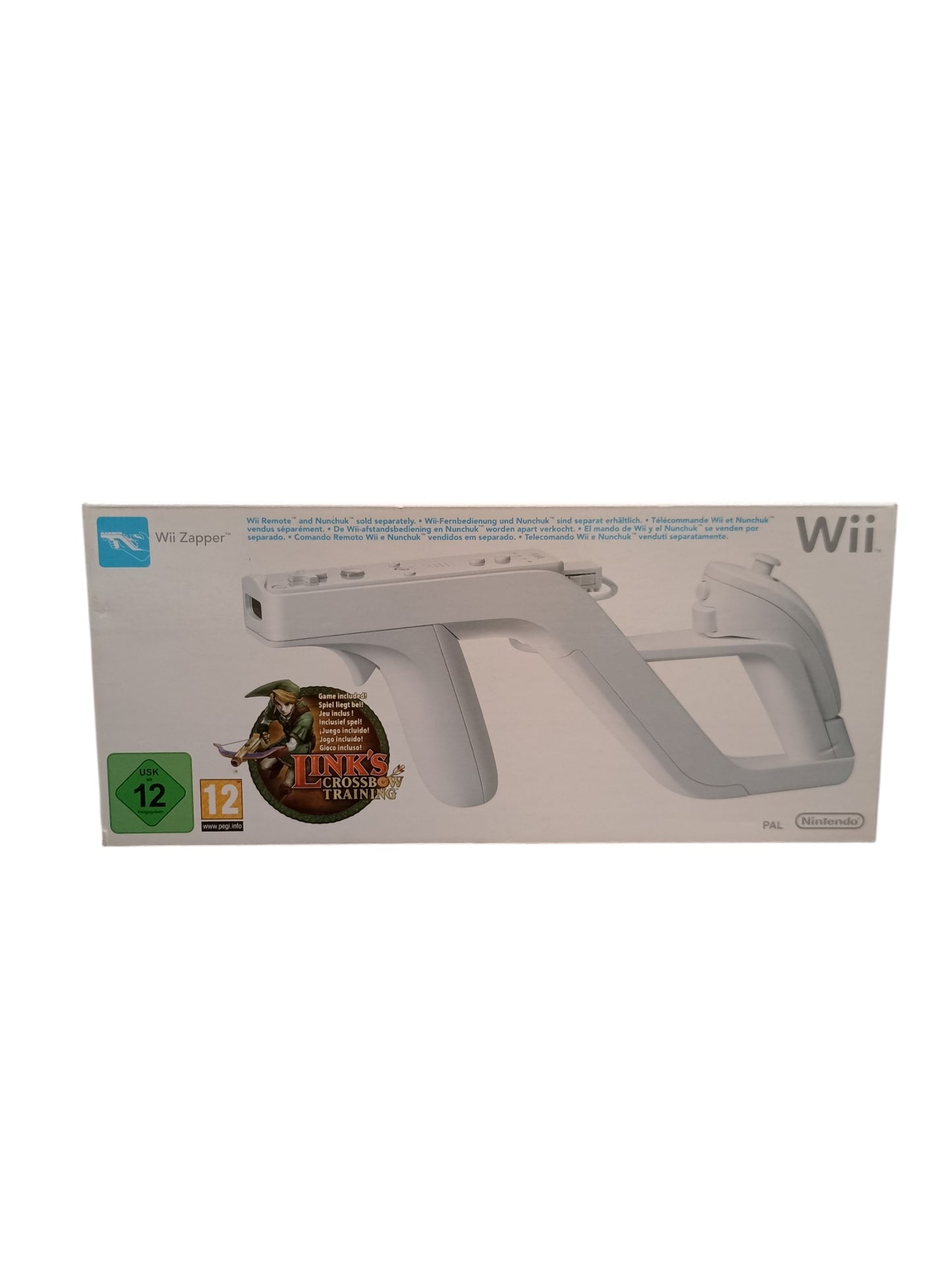 Wii Zapper en boîte complet Nintendo Wii