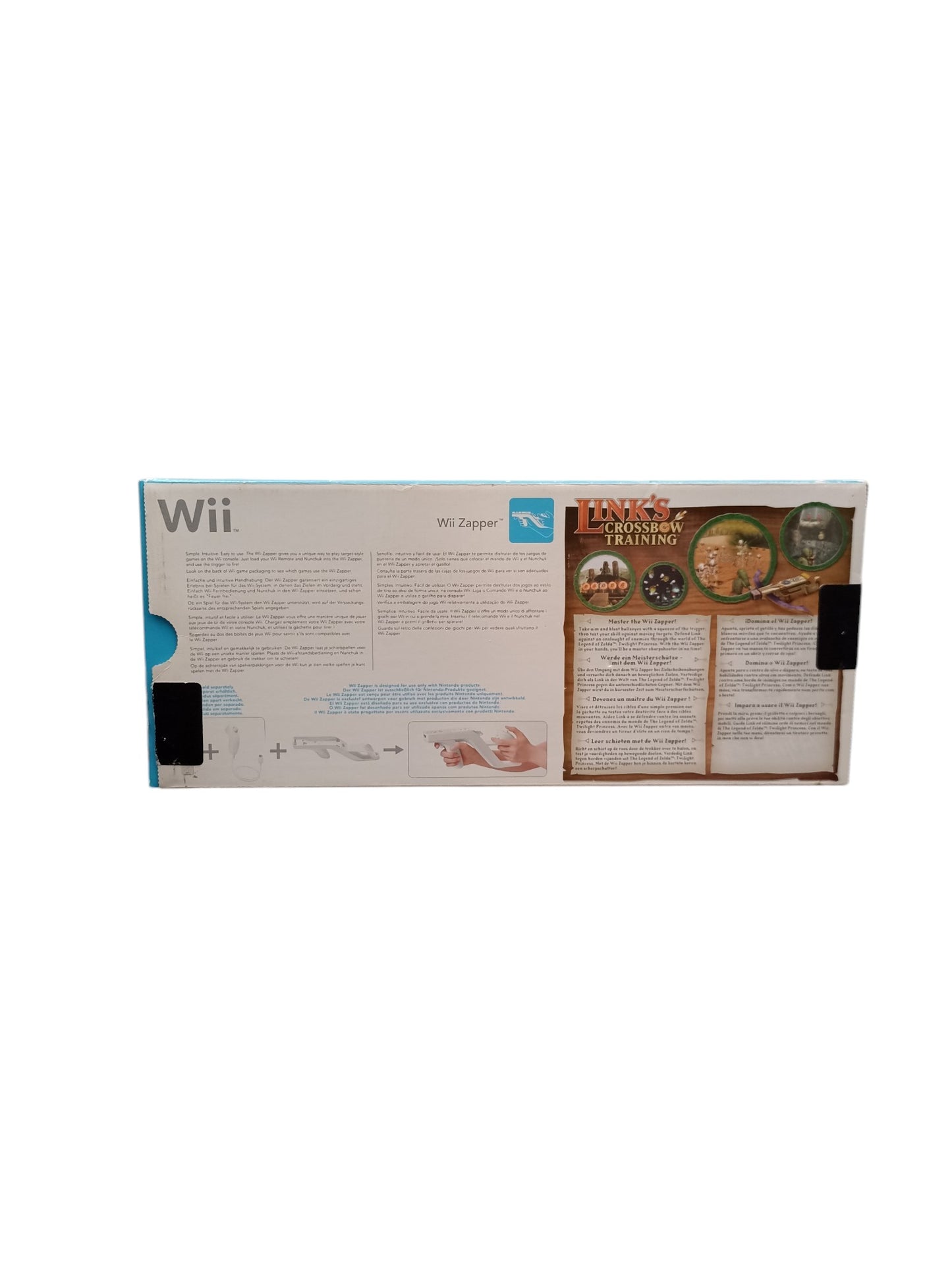 Wii Zapper en boîte complet Nintendo Wii