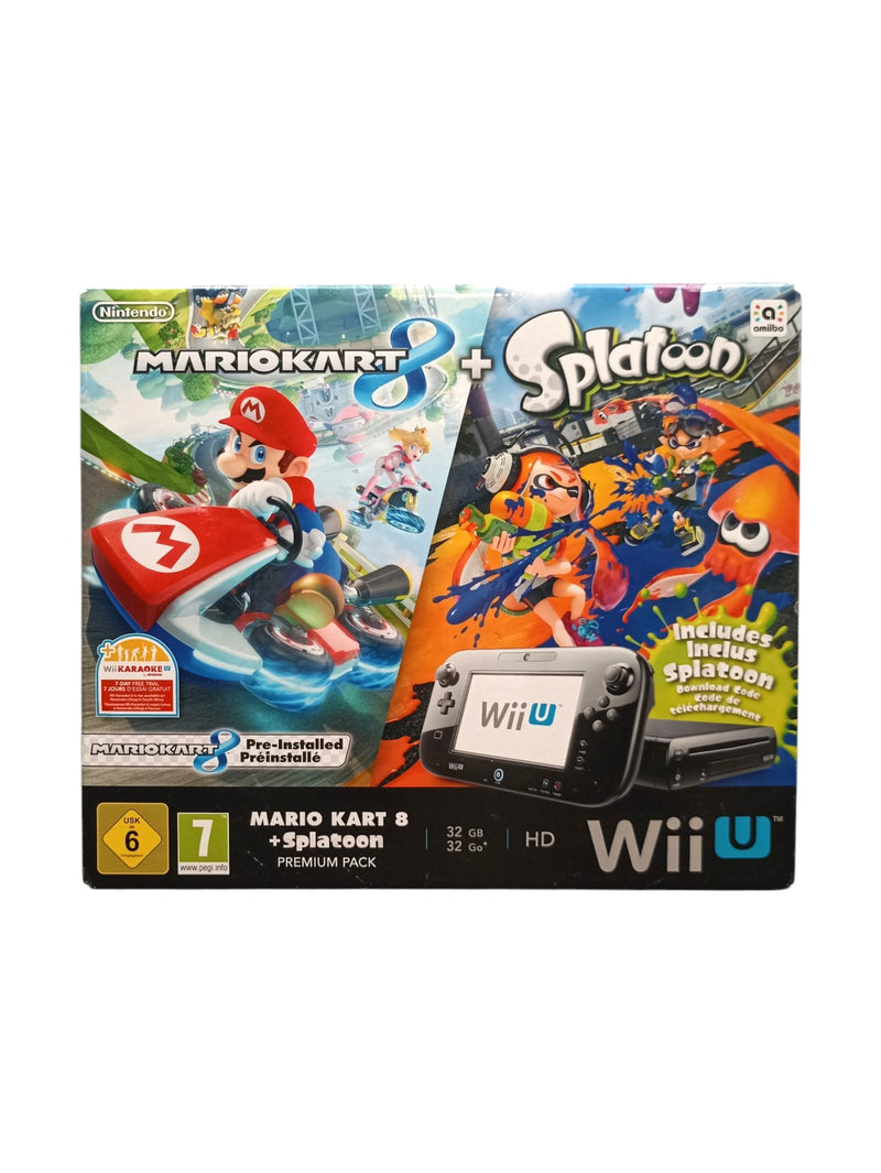 Pack Console Nintendo Mario Kart 8 + Splatoon Nintendo Wii U