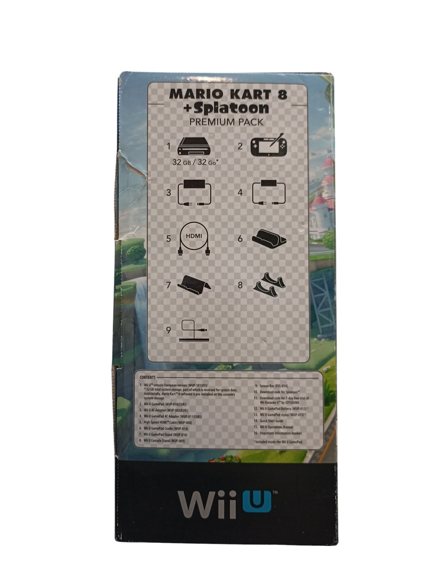 Pack Console Nintendo Mario Kart 8 + Splatoon Nintendo Wii U