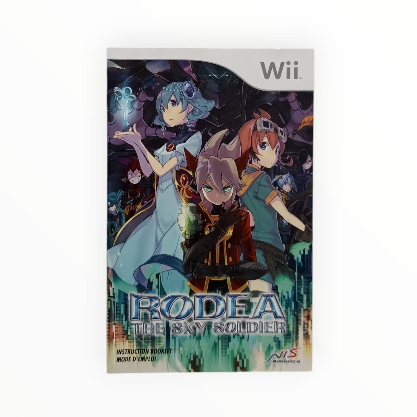 Rodea The Sky Soldier Nintendo Wii U Notice seule en Français
