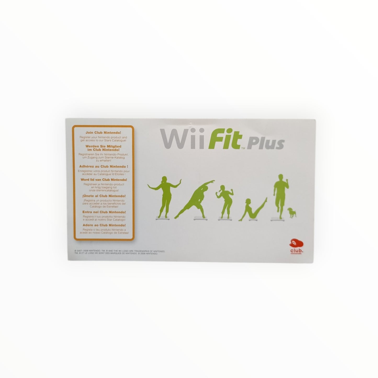 carte VIP seule Wii Fit Plus Nintendo Wii