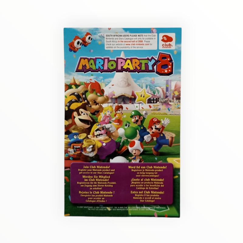 carte VIP seule non grattée Mario Party 8 Nintendo Wii