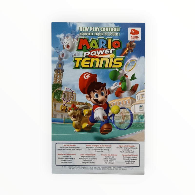 carte VIP seule non grattée Mario Power Tennis Nintendo Wii