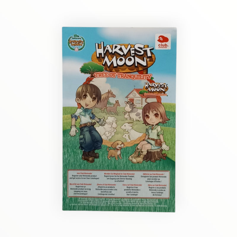 carte VIP seule non grattée Harvest Moon Tree of Tranquility Nintendo Wii
