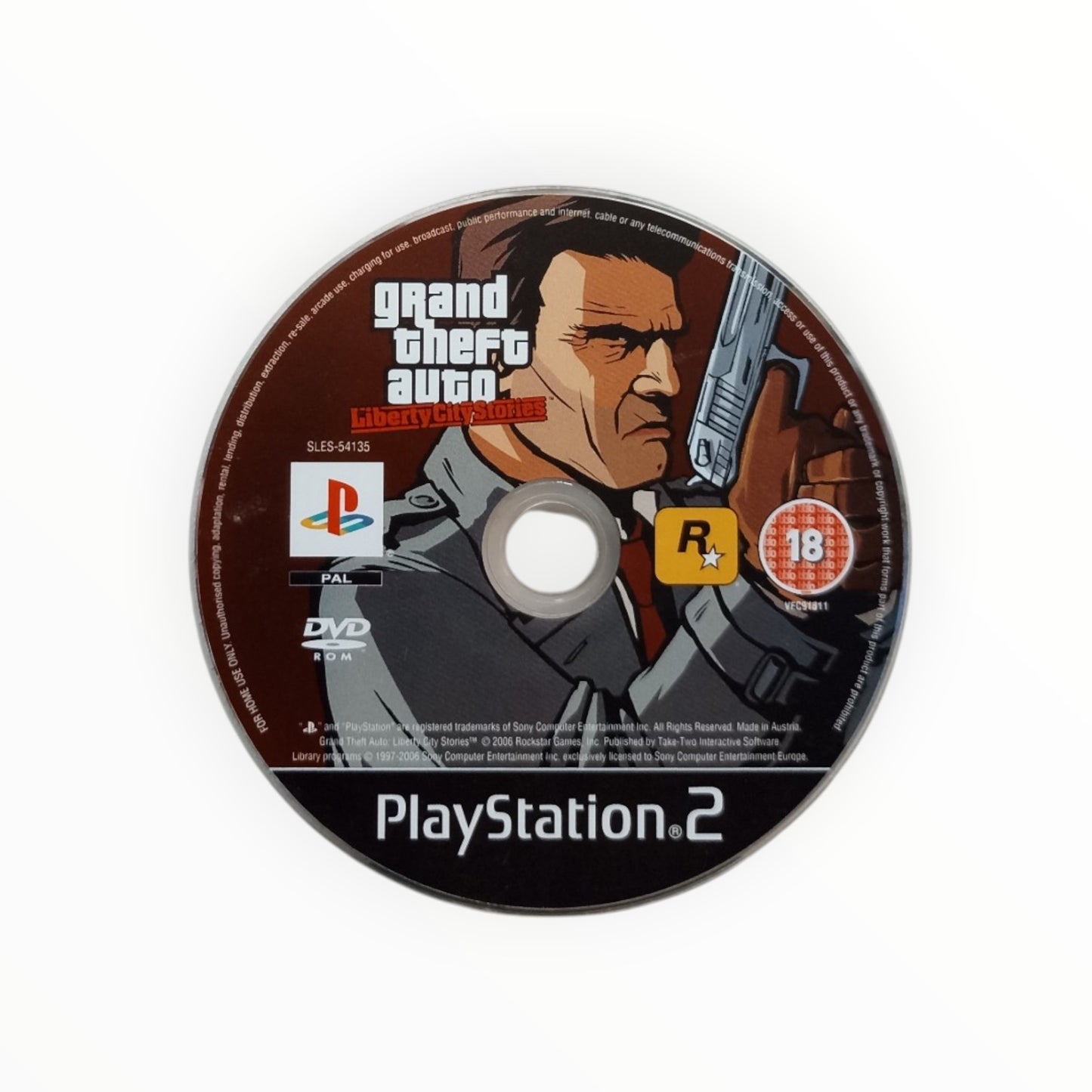 CD seuls Grand Theft Auto Liberty City Stories PlayStation 2 PS2