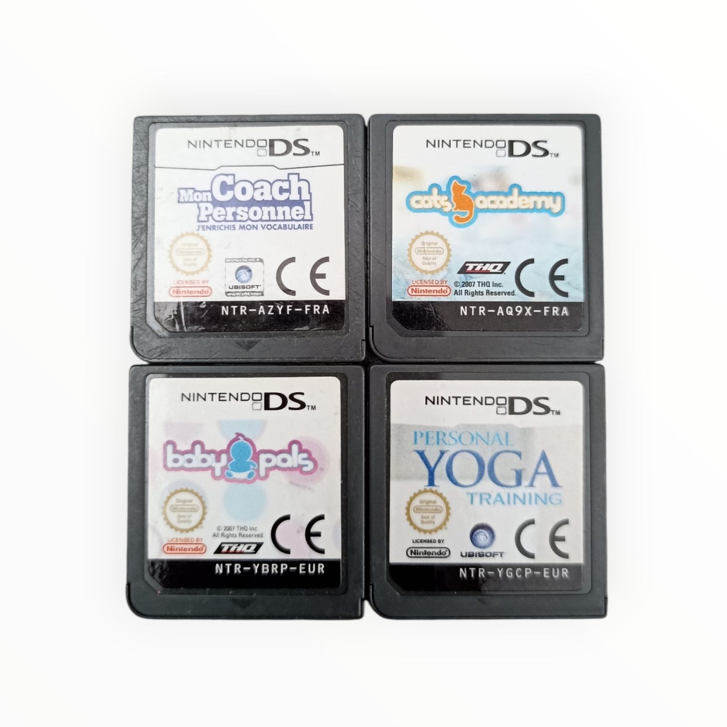 bundle 4 jeux Nintendo DS en français
