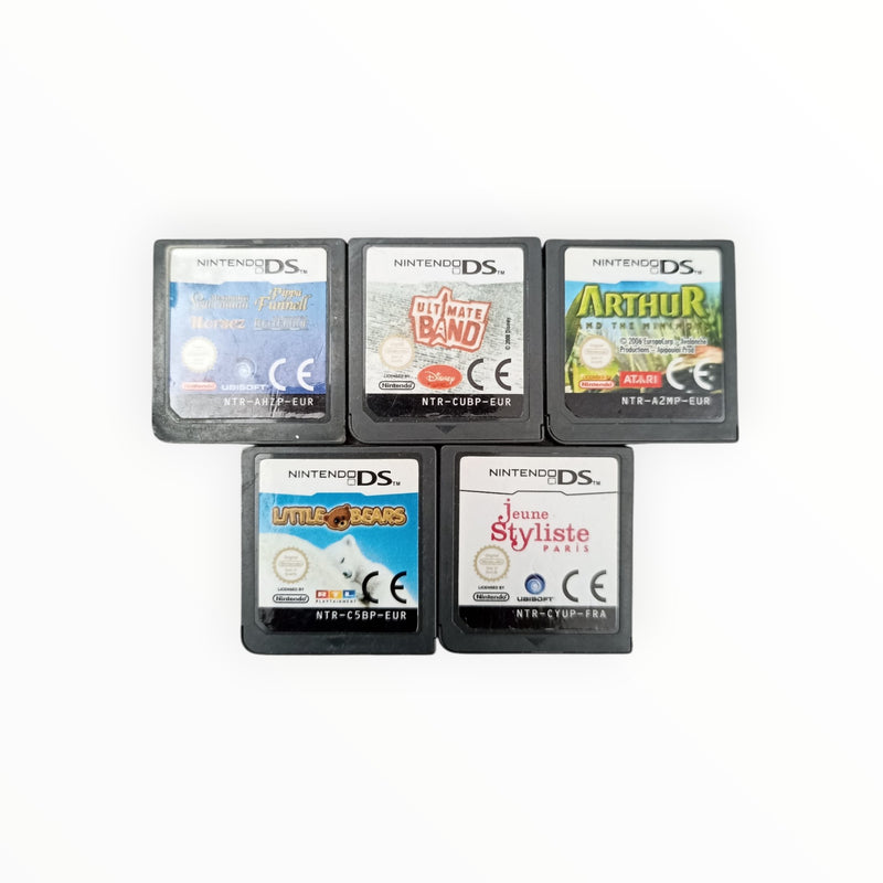 bundle 5 jeux Nintendo DS en français