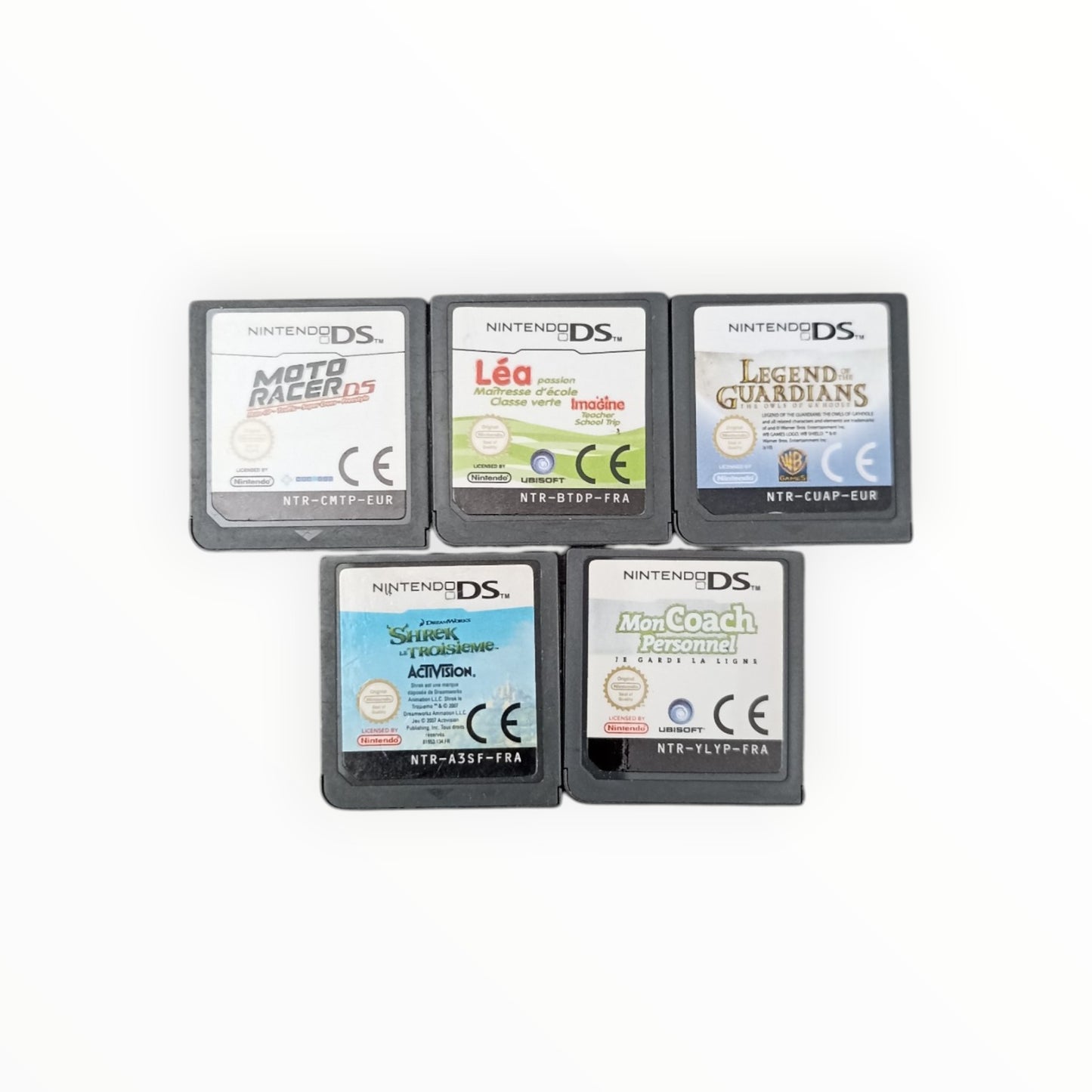 bundle 5 jeux Nintendo DS en français