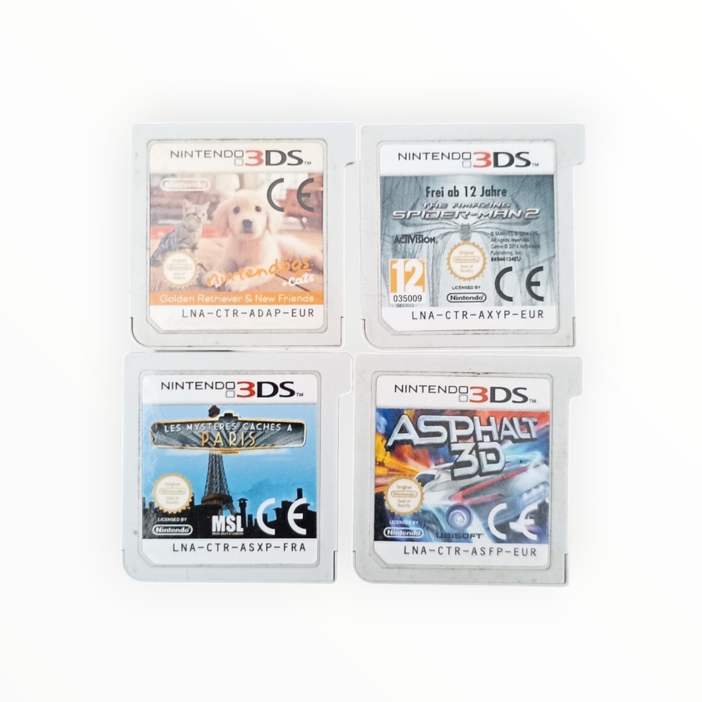 bundle 4 jeux Nintendo 3DS en français