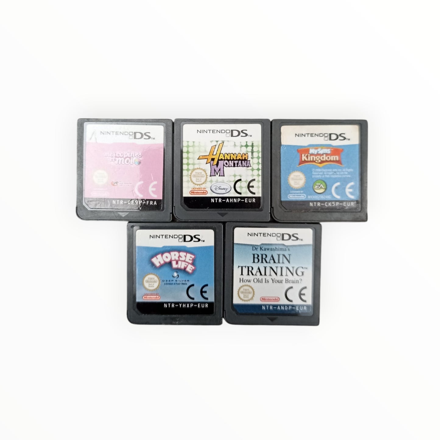 bundle 5 jeux Nintendo DS en français