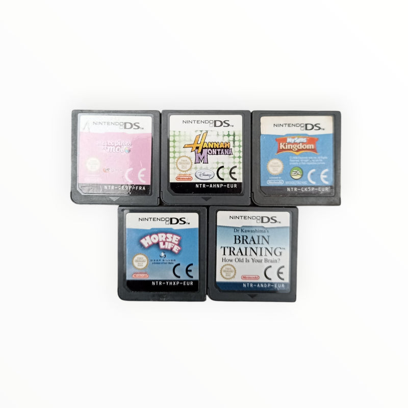 bundle 5 jeux Nintendo DS en français