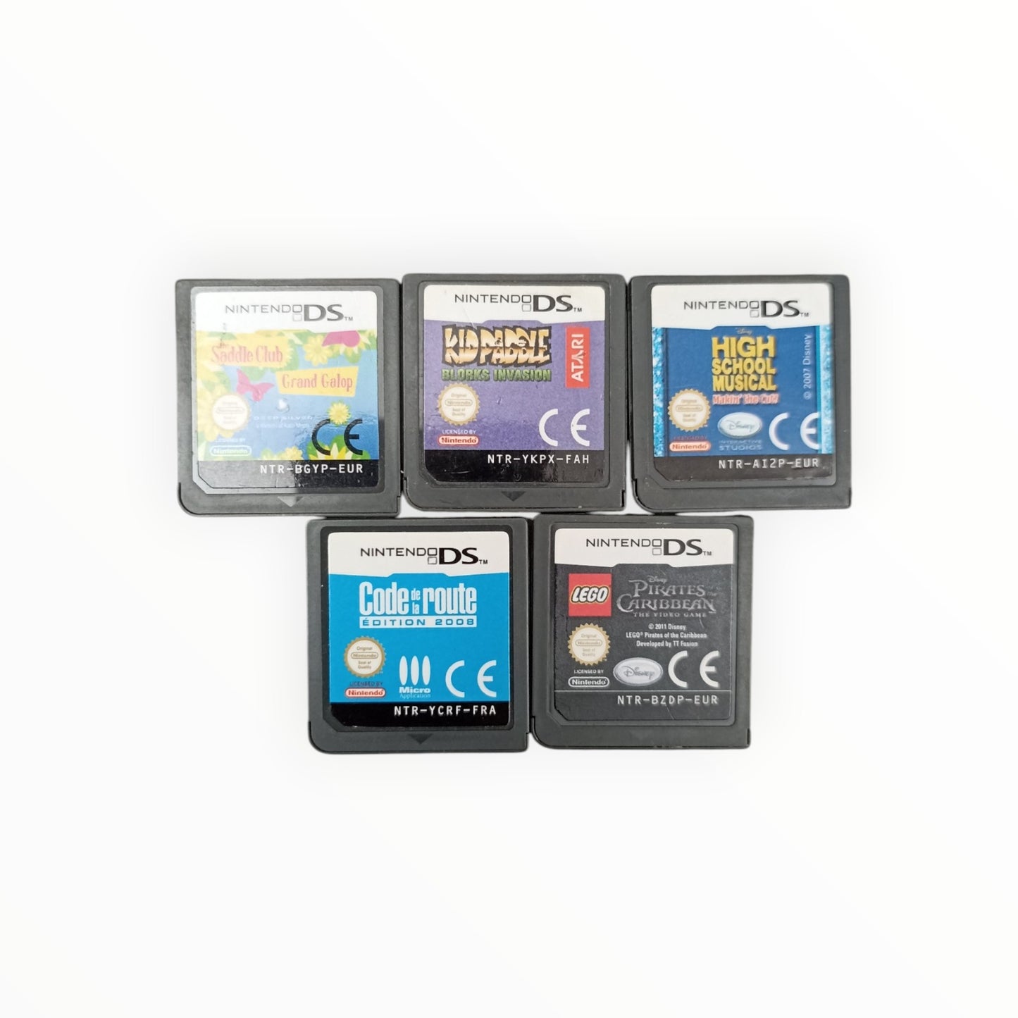 bundle 5 jeux Nintendo DS en Français
