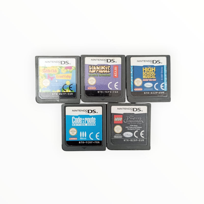 bundle 5 jeux Nintendo DS en Français