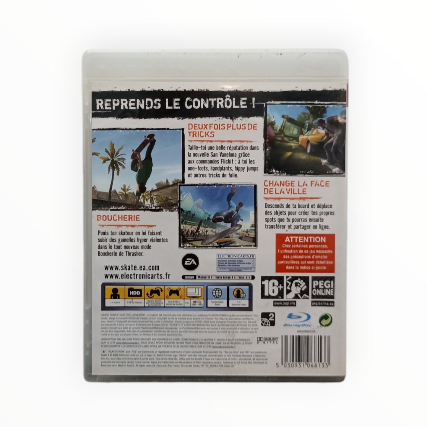 Skate 2 PlayStation 3 PS3  Français Complet