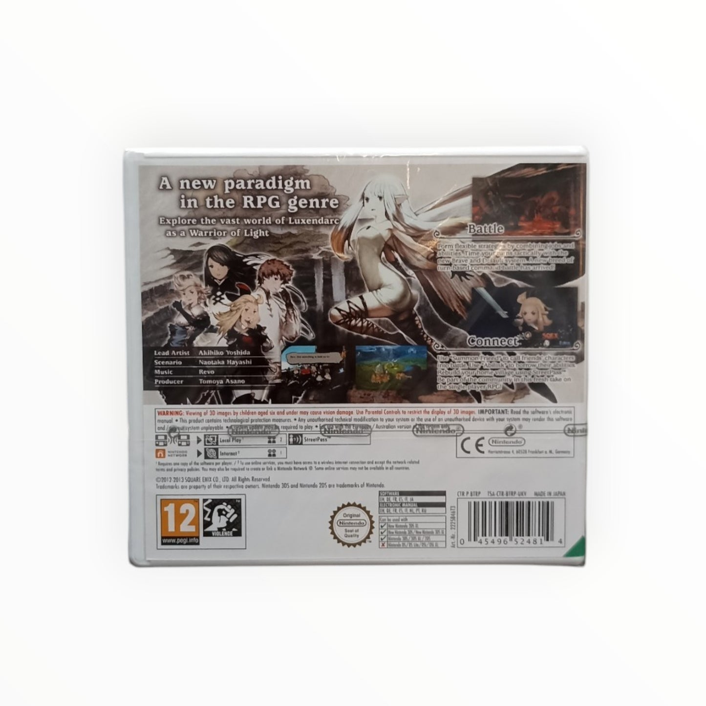Bravely Default Nintendo 3DS neuf Français Officiel